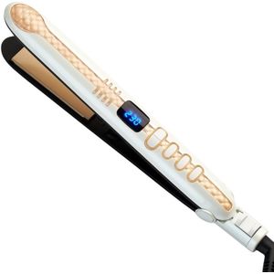 2 In 1 Professionele Stijltang Keramische Plaat Led Display Steiltang De Cabello Planchas Hair Curler Iron Styling Tools