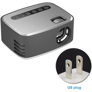 Mini Projector Duurzaam Multifunctionele Met Afstandsbediening Audio Led Light Video Speler Movie Usb 1080P Hd Av Abs Slaapkamer laptop