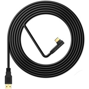 5M Data Line Oplaadkabel Voor Oculus Quest 2 Link Vr Headset Usb 3.0 Type C Data Transfer USB-A naar Type-C Kabel Vr Accessoires