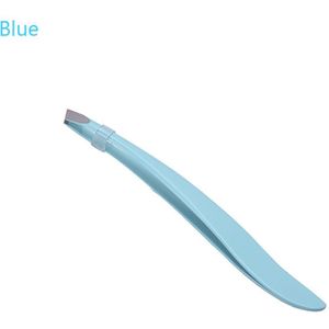 Rvs Wenkbrauw Pincet Wimpers Ontharing Schuine Puller Professionele Wenkbrauw Trimmer Beauty Make-Up Tool