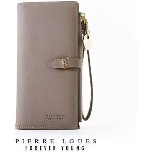 Polsband Lange Vrouwen Portemonnee Vele Afdelingen Vrouwelijke Portefeuilles Clutch Dame Portemonnee Rits Telefoon Zak Kaarthouder Dames Carteras