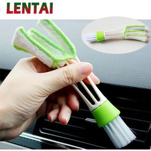 Lentai 1Pc Auto Double-Head Cleaning Brush Tool Voor Toyota Avensis RAV4 Auris Honda Civic Accord Crv Nissan qashqai Juke X-Trail