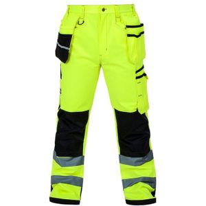 Bauskydd Mens Duurzaam werk broek veiligheid werkkleding multi-pocket broek met kniebeschermers veiligheid werken broek