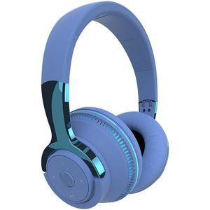 H2 Draadloze Bluetooth Headset Kleurrijke Verlichting Game Opvouwbare Headset Ondersteuning Bluetooth/Aux Bedrade/Kaart Afspelen