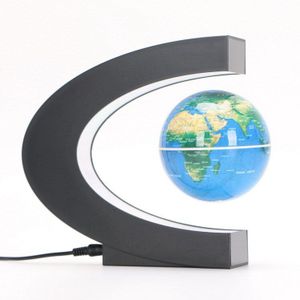 Led Wereldkaart Magnetische Levitatie Zwevende Globe Thuis Elektronische Antigravity Lamp Desktop Decoratie Ambachten