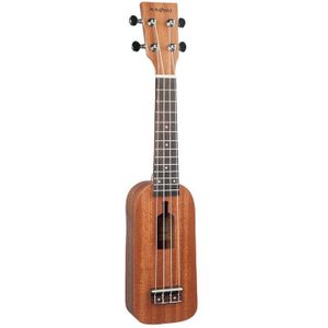 Naomi Sopraan Ukulele Ukelele Hawaii Gitaar Mahonie 12 Frets Ukulele Fles Soort Ukulele 4 Snarige Gitaar