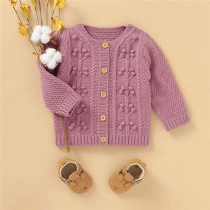 0-18M Pasgeboren Kid Baby Boy Meisje Kleding Herfst Winter Warm Gebreide Vest Trui Leuke Zoete Lange Mouwen knitwear Outfit