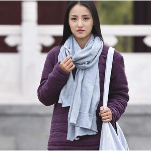 Vrouwen Grote Sjaal Effen Kleur Herfst Winter Originele Lange Japanse Mori Meisje Vintage Grote Sjaal Mode Lange Sjaal