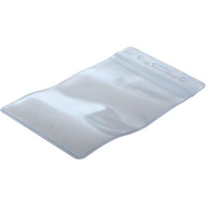 -50 Pcs Clear Plastic Verticale Naam Tag Badge Id-kaart Houders
