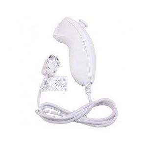 2 In 1 Wireless Remote Controller for Nunchuk Nintendo Wii Built-in Motion Plus Gamepad with Silicone Case Motion Sensor