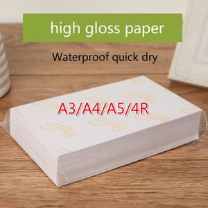 51-100Sheets/Pakket A3/A4/A5/4R Fotografische Papier Glanzende Afdrukken Printer Fotopapier Kleur Afdrukken Gecoat voor Thuis Afdrukken