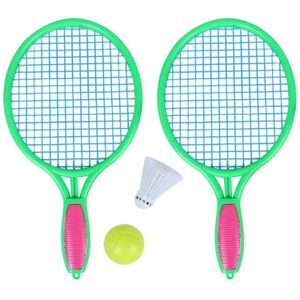 1 Paar Strand Tennisracket Kinderen Buitensporten Tennisracket Met Badminton Bal Tiener Tennisracket Voor Training