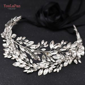 Youlapan SH304 Handgemaakte Strass Riem Zilveren Trouwjurk Riem Sjerp Hoofdband Prom Avondjurken Accessoires Voor Vrouwen