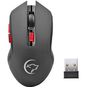 Draadloze Muis 6 Knoppen 2400Dpi Mause 2.4G Optische Usb Stille Muis Ergonomische Muizen Draadloze Voor Laptop Pc Computer muis