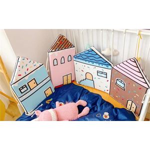 Leuke Huis Bed Rail Baby Bed Hek Veiligheid Gate Baby Barrière Voor Bedden Beveiliging Hekwerk Kinderen Vangrail Baby Box Ins