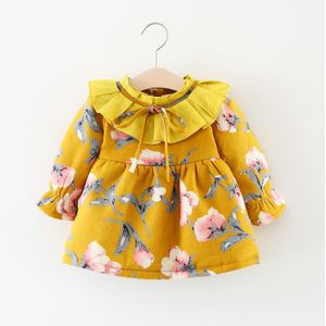 BibiCola baby meisjes winter jassen kleding pasgeboren meisjes katoen dik fluwelen bovenkleding voor bebe meisjes baby mode warme jassen