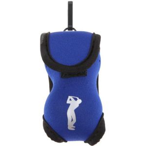 Draagbare Neopreen Mini Golfbal Zak Golf Tees Houder Storage Case Carry Pouch Pack Met Riem Clip Voor Training