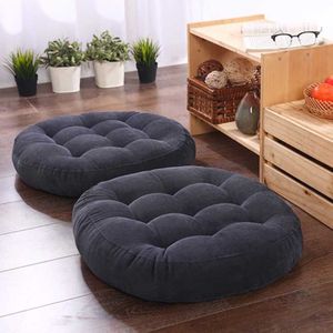 1 pc Japan Stijl Kussen Lisdodde Hassock Seat Pad Stuitbeen Orthopedische Pad Stoel Rugkussen Ronde Verdikte Floor Mat Poef futon