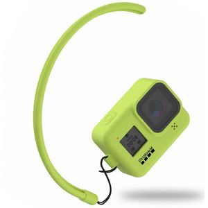 Probty Zachte Siliconen Case Met Handvat Polsband Voor Gopro Hero 8 Camera Accessoires