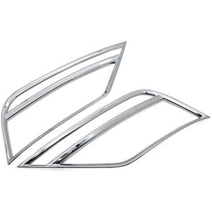 Auto Voor/Achter Fog Light Lamp Cover Trim Strips Decoratie Deksel Abs Chroom Voor Volkswagen Vw T-Roc troc