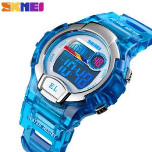 SKMEI Sport Kids Horloge Meisjes Student Waterdichte Wekker Stopwatch Timing Horloge LED Lichtgevende Digitale Horloge Reloj
