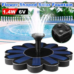 Solar Fontein Watering Met Accessoires Solar Pomp Zwembad Vijver Dompelpompen Waterval Drijvende Zonnepaneel Fontein Tuin