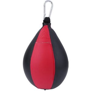 Boksen Punch Bag Peervorm Pu Leer Ponsen Training Speedball Training Balsnelheid Bal Swivel Boksen Punch Bag Speed Bag