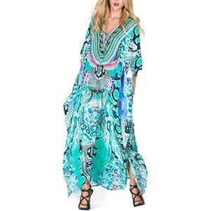 Plus Size Strand Maxi Jurk Sarong Pareo Strand Vestidos De Playa Beachwear Robe De Plage Beach Cover Up Vrouwen suits Tuniek