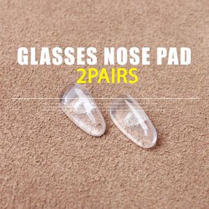 COLOUR_MAX Gebogen Neus Pads Anti Slip Siliconen Neus Pads Soft Eye Care Tools Brillen Accessoires