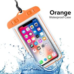 IP68 Universal Waterproof Case Voor Iphone Xs Max Xr X 8 7 6 Plus Samsung S10 Cover Water Proof Bag mobiele Telefoon Pouch Protector