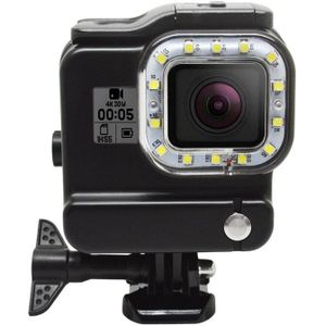 2-In-1 Camera Waterdichte Behuizing + Led Duiken Licht Onderwater 30M 3 Modus Aanpassing Voor Gopro hero 7 6 5