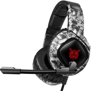 Gaming Headset Voor Pc PS4 /Xbox /Laptop Headset Met Microfoon Led Verlichting 3D Stereo Wired Hoofdtelefoon