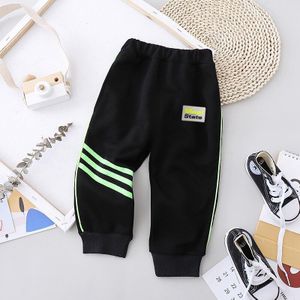 Baby Jongens Meisjes Gestreepte Broek Kinderen Jongens Sport Broek Kinderen Casual Broek Broek Lange Joggingbroek Voor Meisjes Jongens