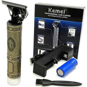 Kemei Elektrische Scheerapparaat Oplaadbare Elektrische Baard Trimmer Scheren Machine Voor Mannen Baard Razor Nat Droog Dual Gebruik Wasbaar Maaier t9