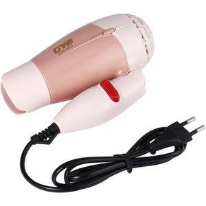 220V 1000W Mini Draagbare Opvouwbare Handvat Compact Föhn Föhn Wind Laag Geluidsniveau Lange Levensduur Voor outdoor Reizen Eu