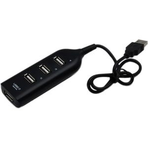 4 Port USB 2.0 Hub High Speed Mini Usb-poort Desktop Draagbare Multi HUB Splitter Uitbreiding Adapter voor iMac Desktop PC Laptop