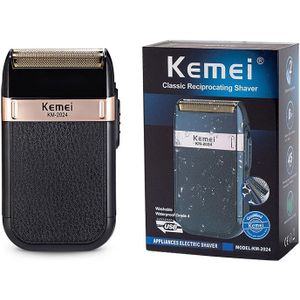 Kemei Elektrisch Scheerapparaat Drijvende Hoofd Scheerapparaat Draadloze Oplaadbare Heren Tondeuse Stoppels Scheren Machine KM-2024/KM-1102 32D