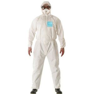 Beschermende Pak Jumpsuit Hazmat Pak Chemische Bescherming Jumpsuit Biochemische Bescherming Kleding