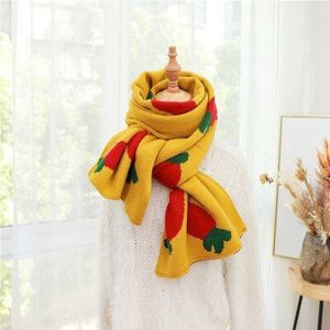 Koreaanse herfst en winter aankomst sjaal mannen en vrouwen Wortelen print lange grote zachte outdoor sjaal warm sjaal