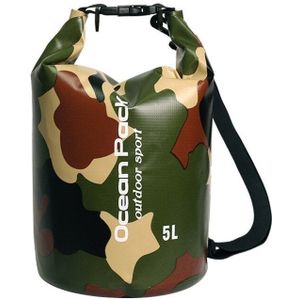 Outdoor Sport Waterdichte Dry Bag Camouflage Slip Roll Top Compression Sack Vissen Sportieve Tas Voor Kajakken Varen