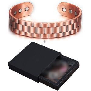 Vinterly Pure Koperen Armbanden Voor Mannen Vrouwen Verstelbare Brede Manchet Armbanden Vintage Energie Magnetische Armbanden Bangles Mannen Sieraden