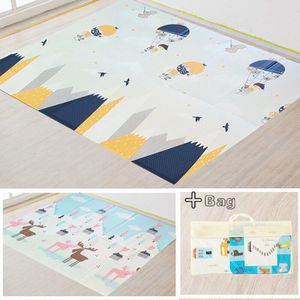 200Cm * 180Cm Xpe Baby Speelkleed Speelgoed Voor Kinderen Tapijt Playmat Ontwikkelen Mat Babykamer Kruipen Pad opvouwbare Mat Baby Tapijt