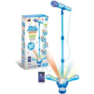 Kids Mini Stand Type Microfoon Karaoke Machine Karaoke Muziek Instrument Speelgoed Voor Jongens Meisjes-Roze/Blauw 797258