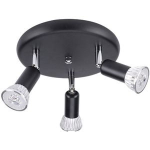 [DBF] Ronde GU10 Plafondlamp Woonkamer Verstelbare 3-Licht Plafond spots Slaapkamer LED Keuken Surface Mount plafond Spot Light