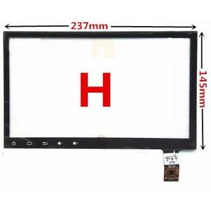 Voor Auto Dvd Gps Navigatie Centrale Controle Multimedia Capacitieve Digitizer Touch Screen Panel Glas