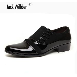 Jack Willden Kantoor Mannen Jurk Schoenen Voor Mannen Pak Schoenen Italiaanse Bruiloft Man Casual Schoenen Oxfords Man Flats Lederen Schoenen