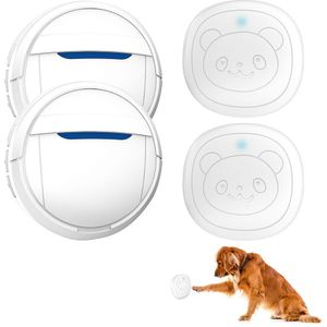 Hond Deurbellen Draadloze Deurbel Huis-Training Multifunctionele Sensor Motion (Ontvanger En Zenders) Training Tool