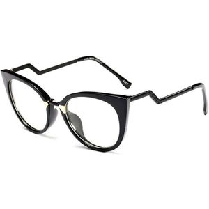 Bellcaca Brillen Brilmontuur Vrouwen Cat Eye Computer Optische Bril Bijziendheid Voor Dames Vrouwelijke Transparant Clear Lens BC139