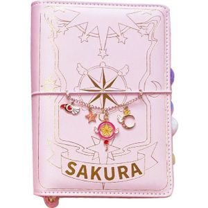 A6 Ringband Notebooks Sakura Roze Notebook Planner Journal Agenda Organisator Schema Diy Persoonlijk Dagboek Boek Briefpapier
