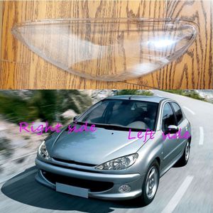 Voor Peugeot 206 2004 2005 2006 2007 Auto Koplamp Cover Koplamp Lens Auto Shell Cover